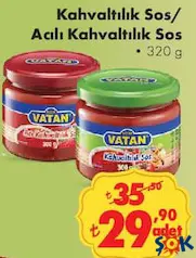 VATAN KAHVALTILIK SOS/ACILI KAHVALTILIK SOS 320 G